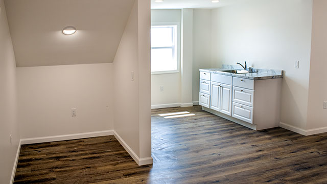 A commercial renovation in New London, Connecticut