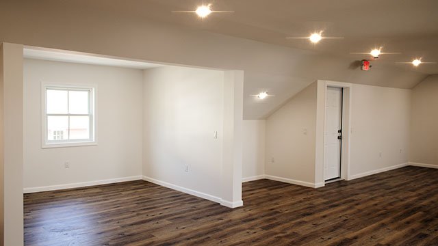A commercial renovation in New London, Connecticut