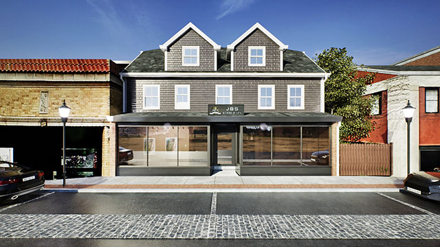 A commercial renovation in New London, Connecticut