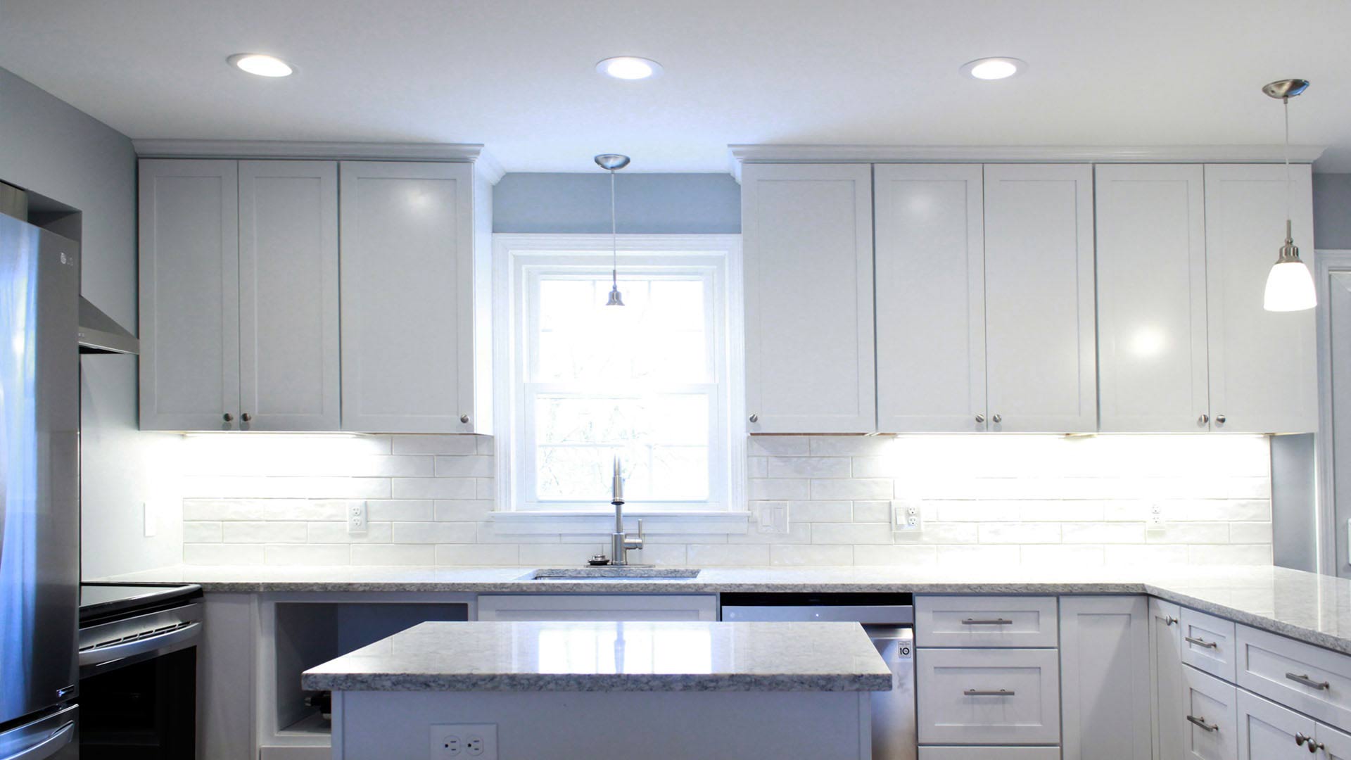 Interior photograph of a kitchen in Middletown, Connecticut