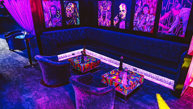 Interior of a Nightclub Renovation in Stamford, Connecticut