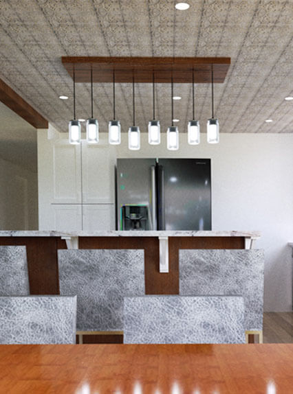 Interior renovation in, Bolton, Connecticut.