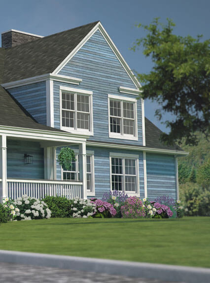 Farmhouse in, Waterford, Connecticut.