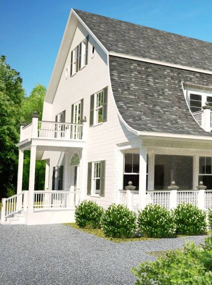 Sunroom in Waterford, Connecticut.